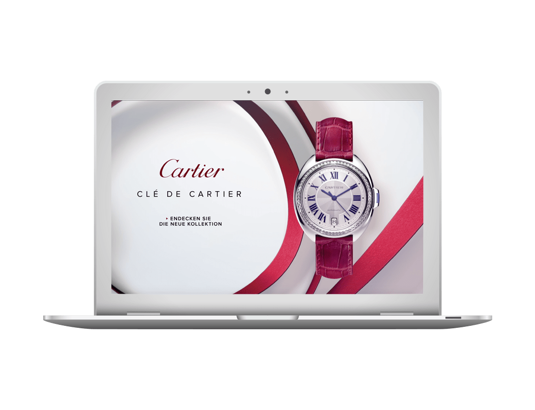 Cartier Clé Banner August 2015