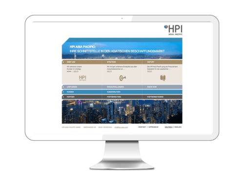Website HPI Asia Pacific GmbH